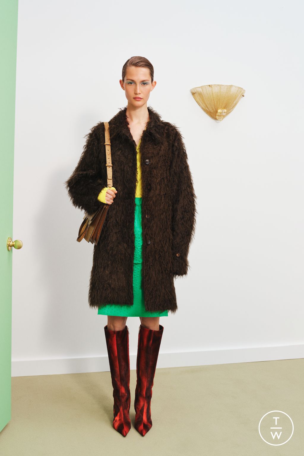 Fashion Week New York Resort 2025 look 14 from the Tory Burch collection womenswear