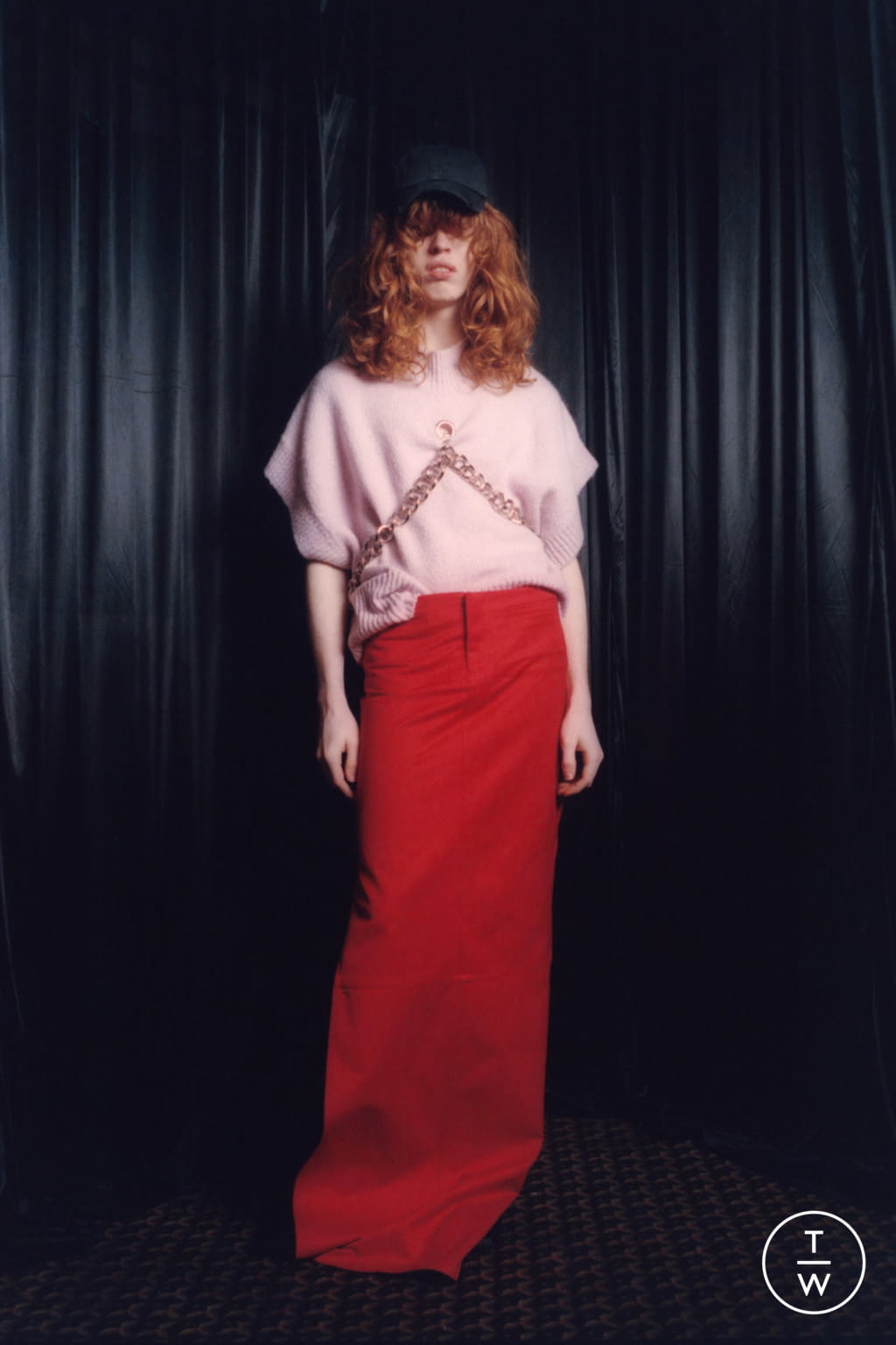 Fashion Week New York Fall/Winter 2021 look 14 from the LRS collection 女装