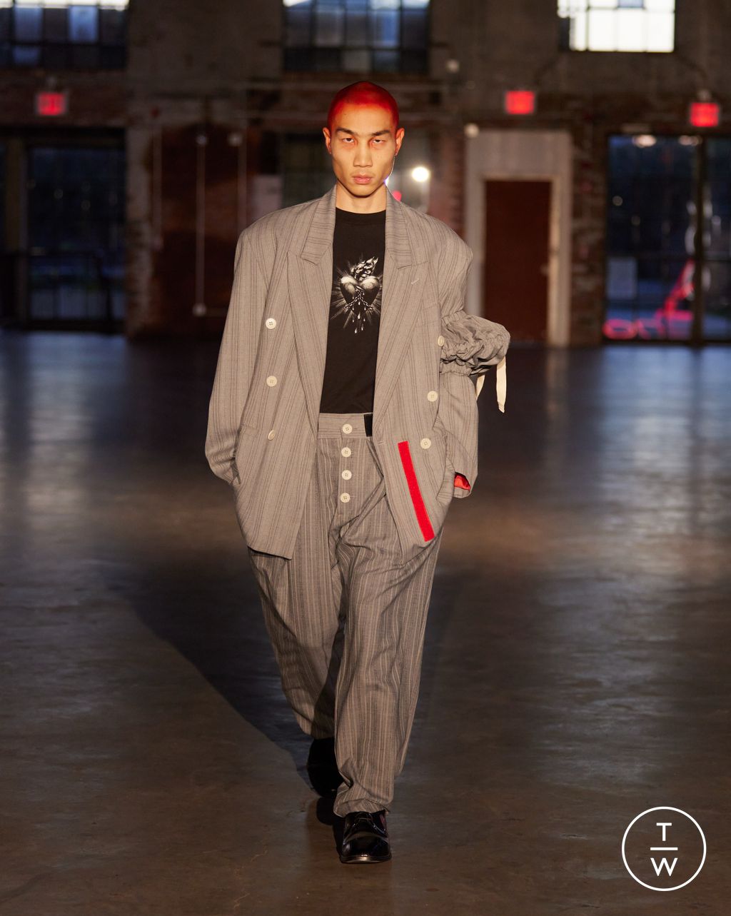 Fashion Week New York Spring/Summer 2023 look 12 from the LRS collection 女装