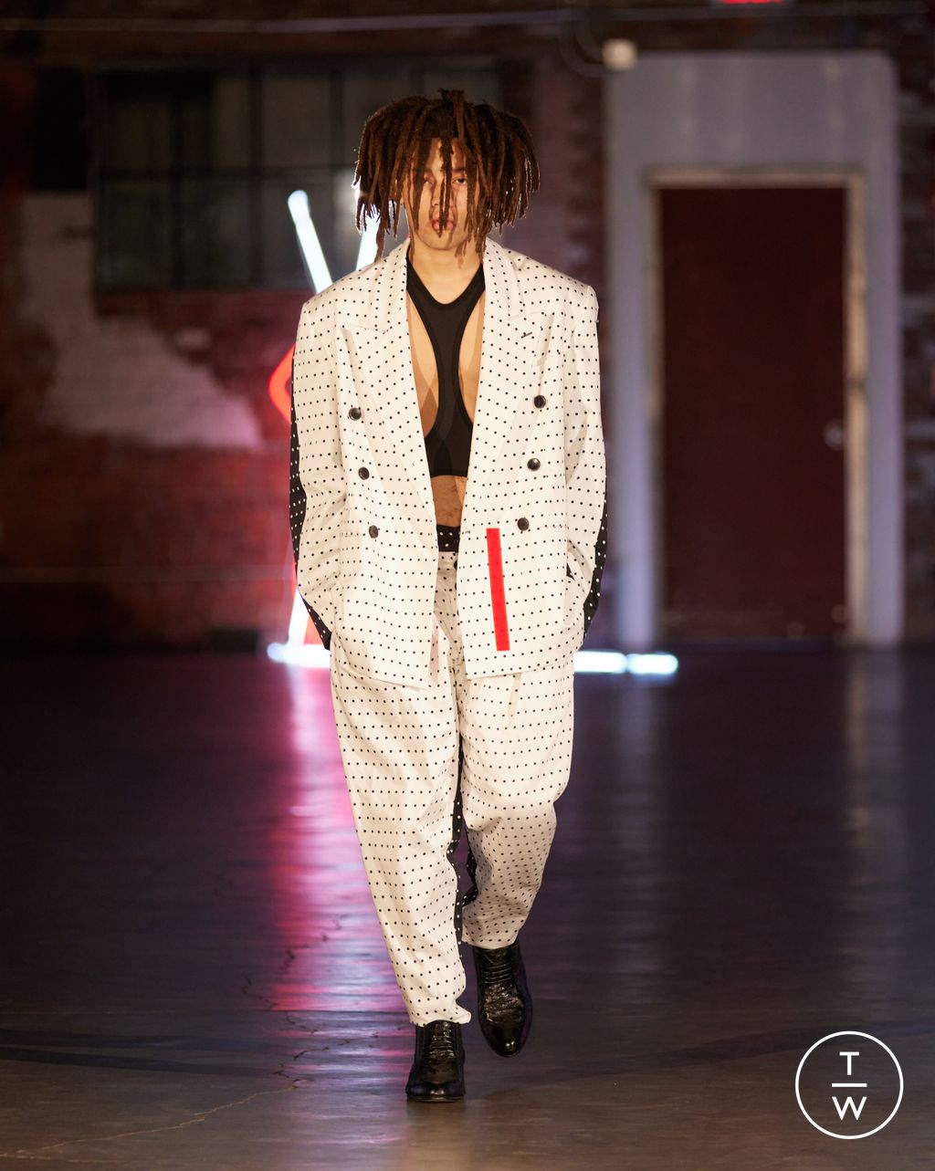 Fashion Week New York Spring/Summer 2023 look 13 from the LRS collection 女装