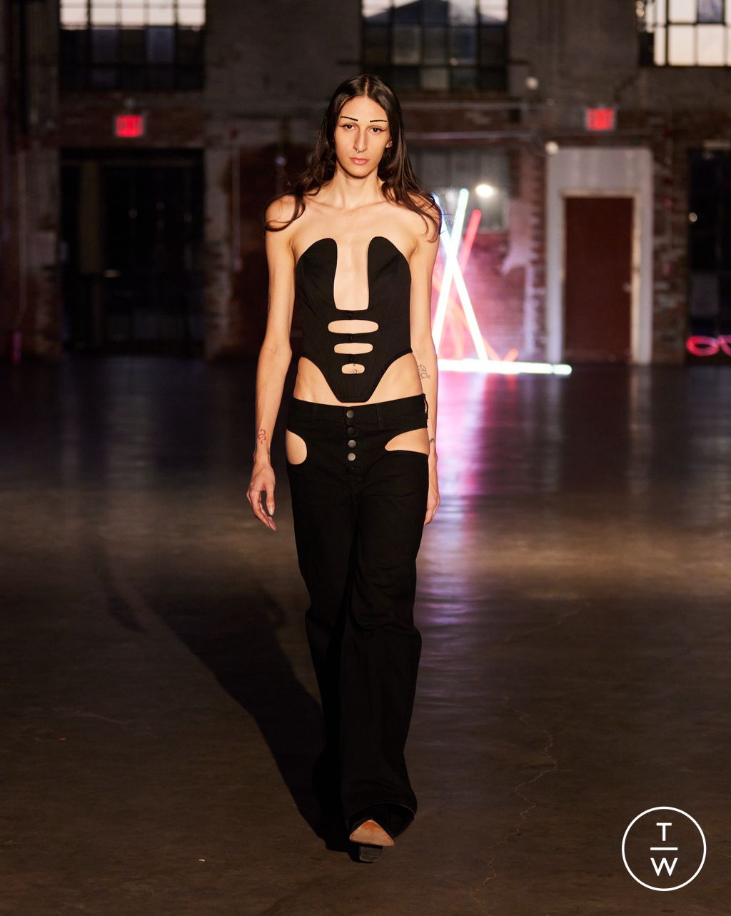 Fashion Week New York Spring/Summer 2023 look 24 from the LRS collection womenswear