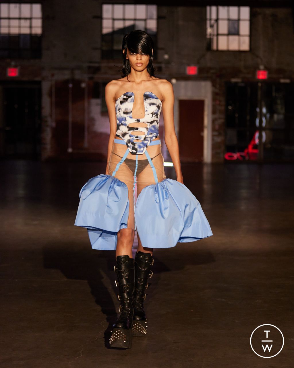 Fashion Week New York Spring/Summer 2023 look 27 from the LRS collection womenswear