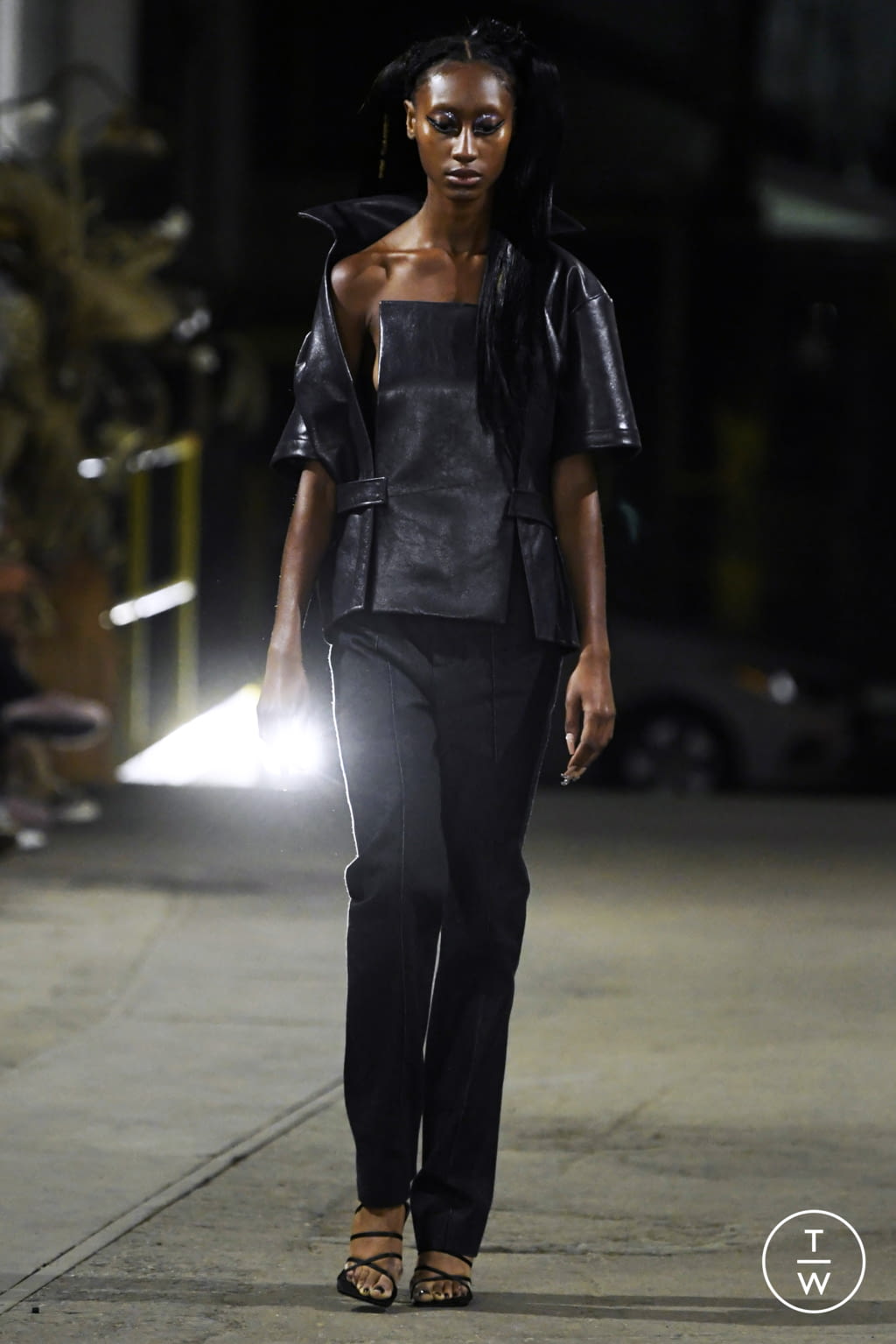 Fashion Week New York Spring/Summer 2022 look 12 from the Luar collection womenswear