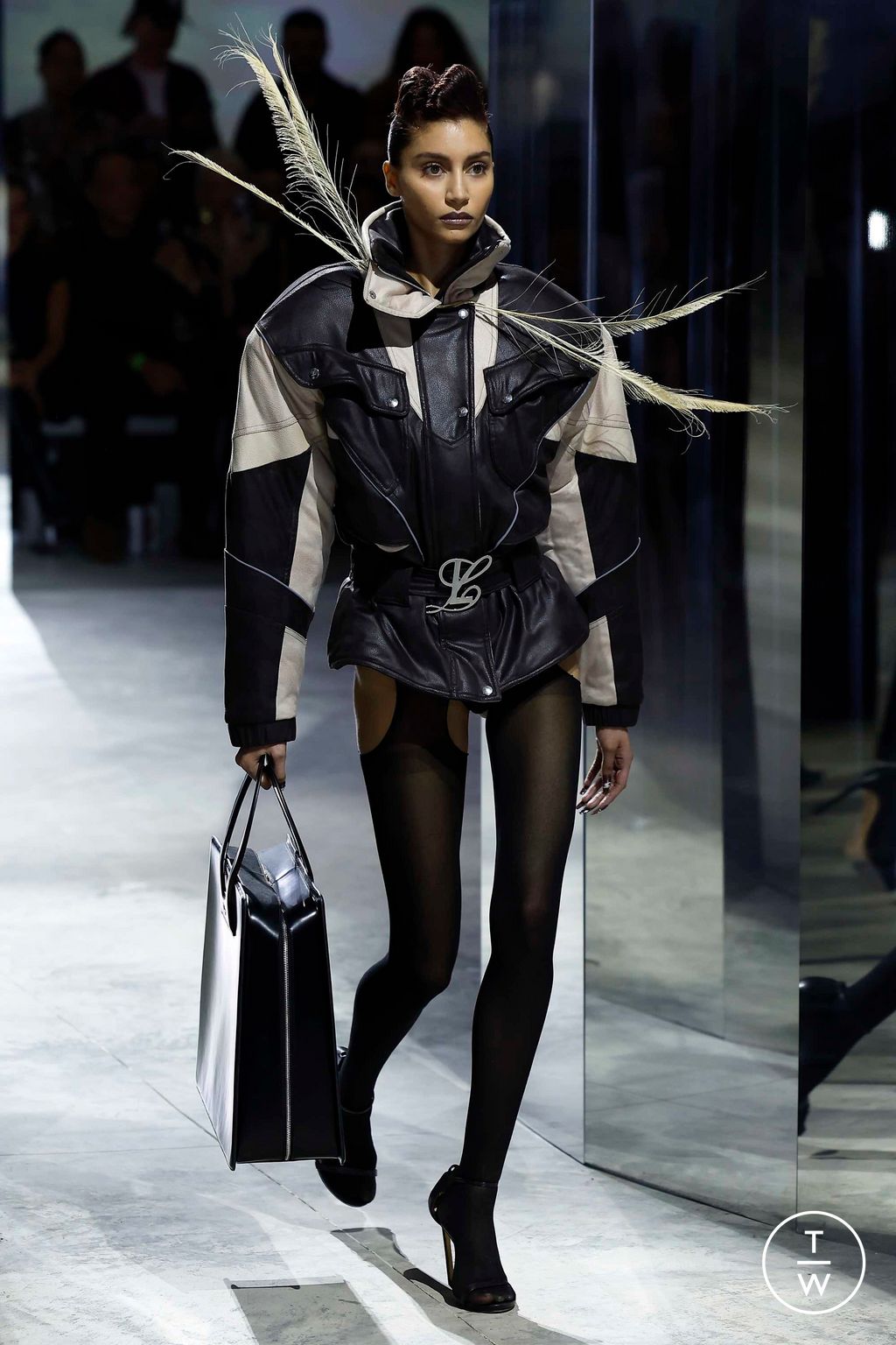 Fashion Week New York Fall/Winter 2023 look 8 from the Luar collection womenswear