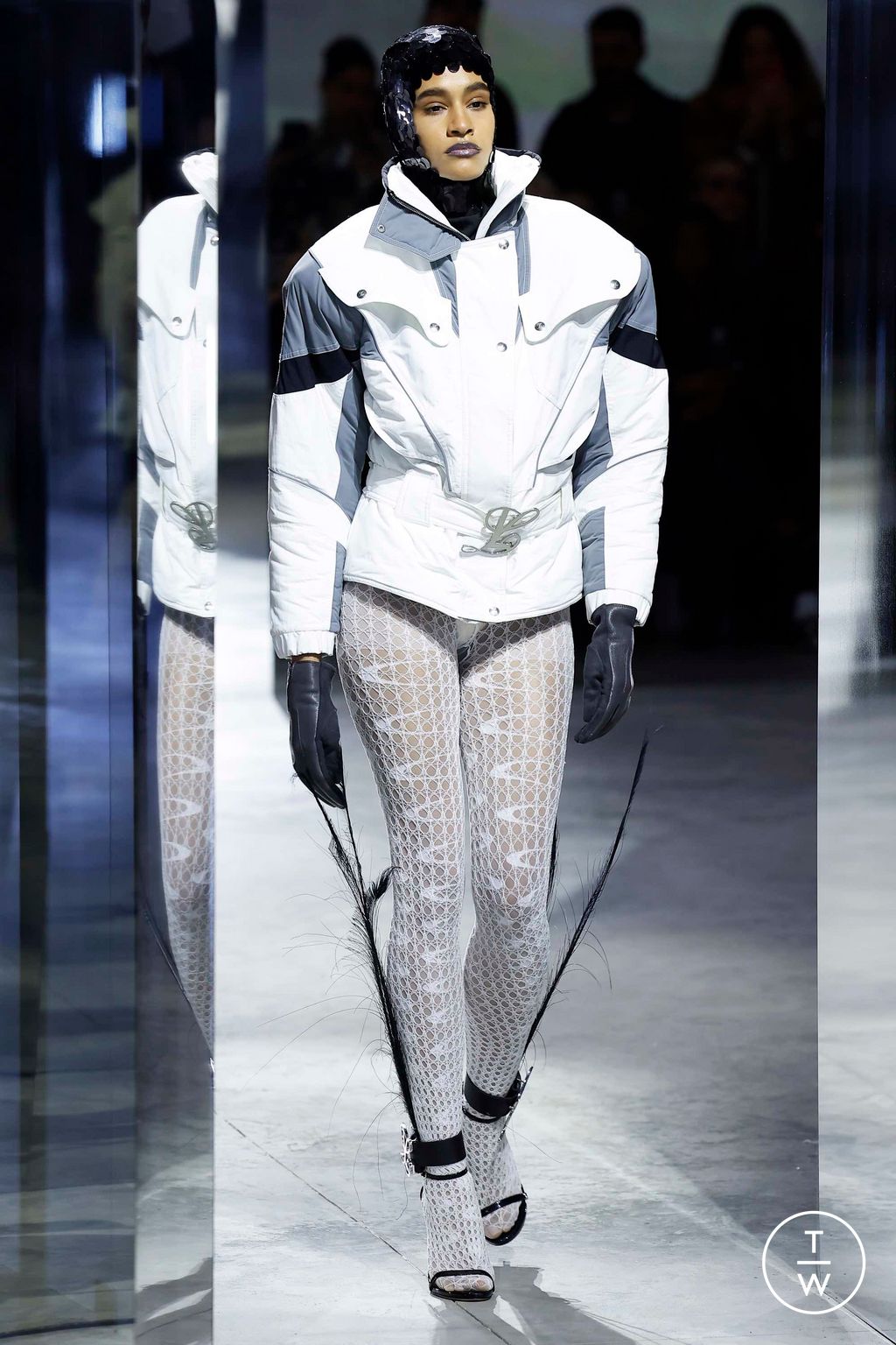 Fashion Week New York Fall/Winter 2023 look 11 from the Luar collection 女装