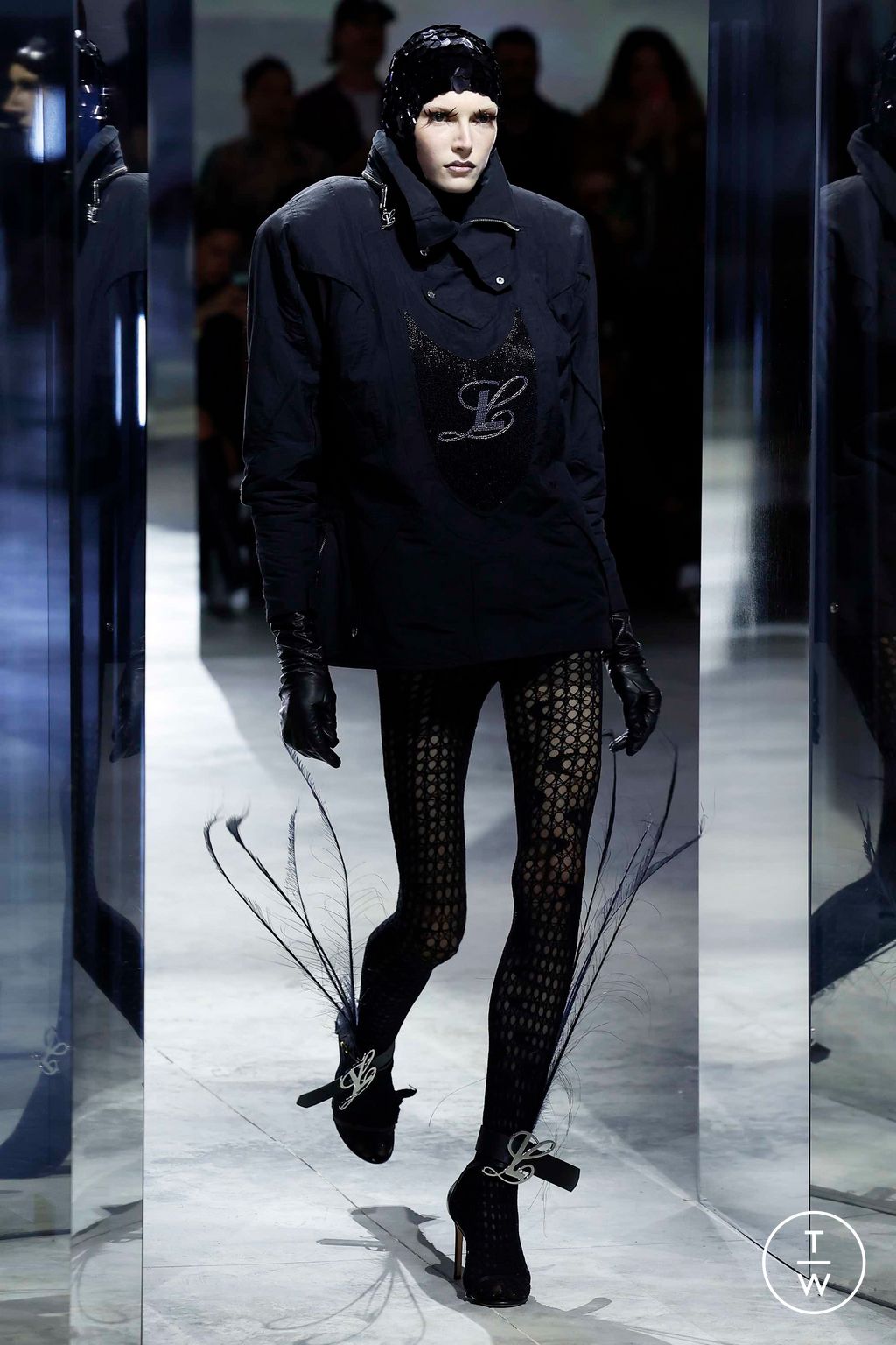 Fashion Week New York Fall/Winter 2023 look 12 from the Luar collection 女装