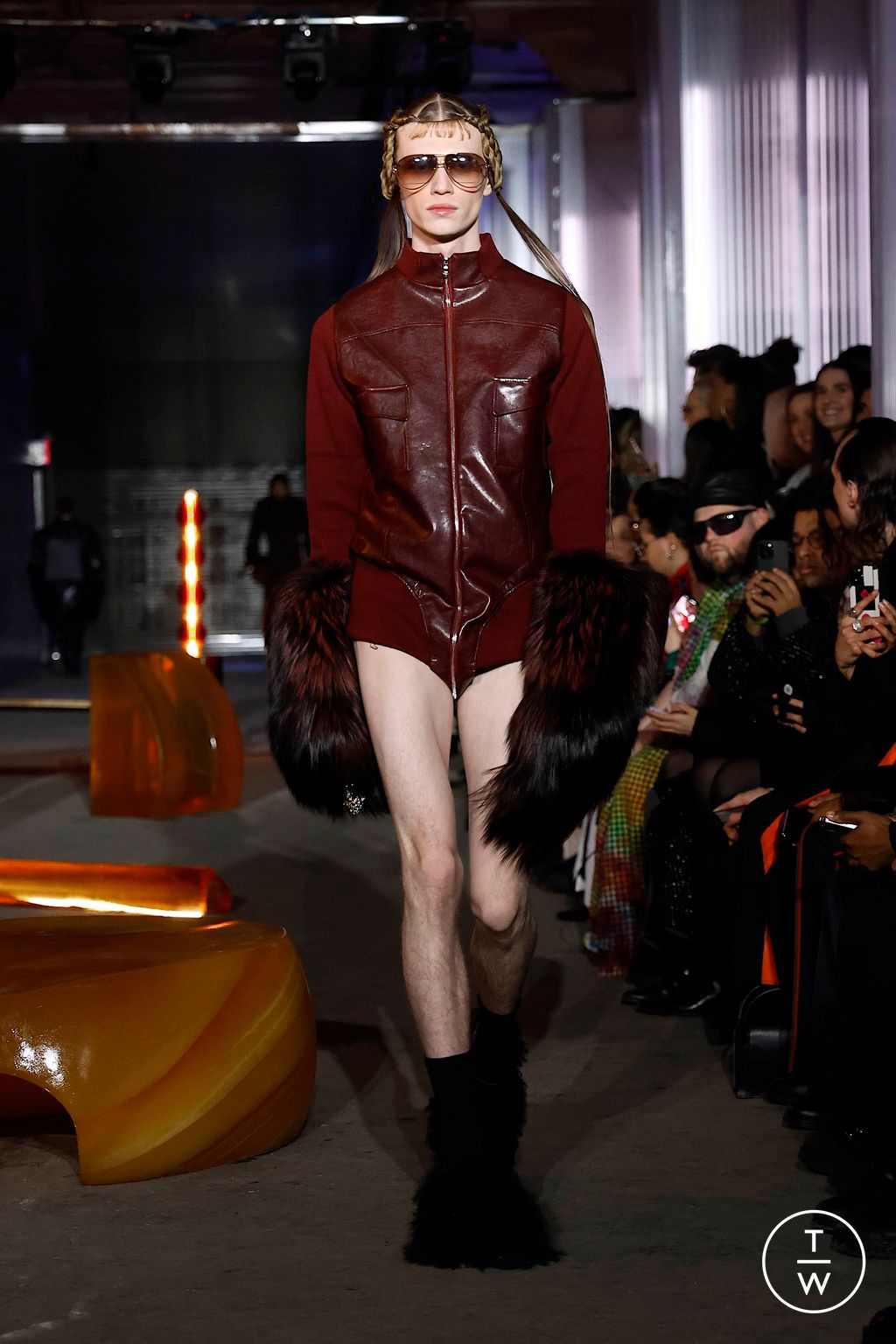 Fashion Week New York Fall/Winter 2024 look 6 de la collection Luar womenswear