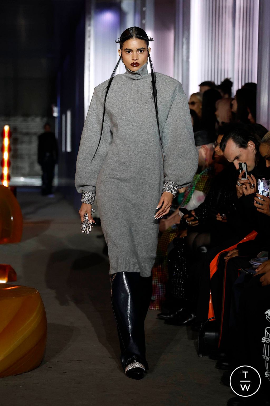 Fashion Week New York Fall/Winter 2024 look 9 from the Luar collection 女装