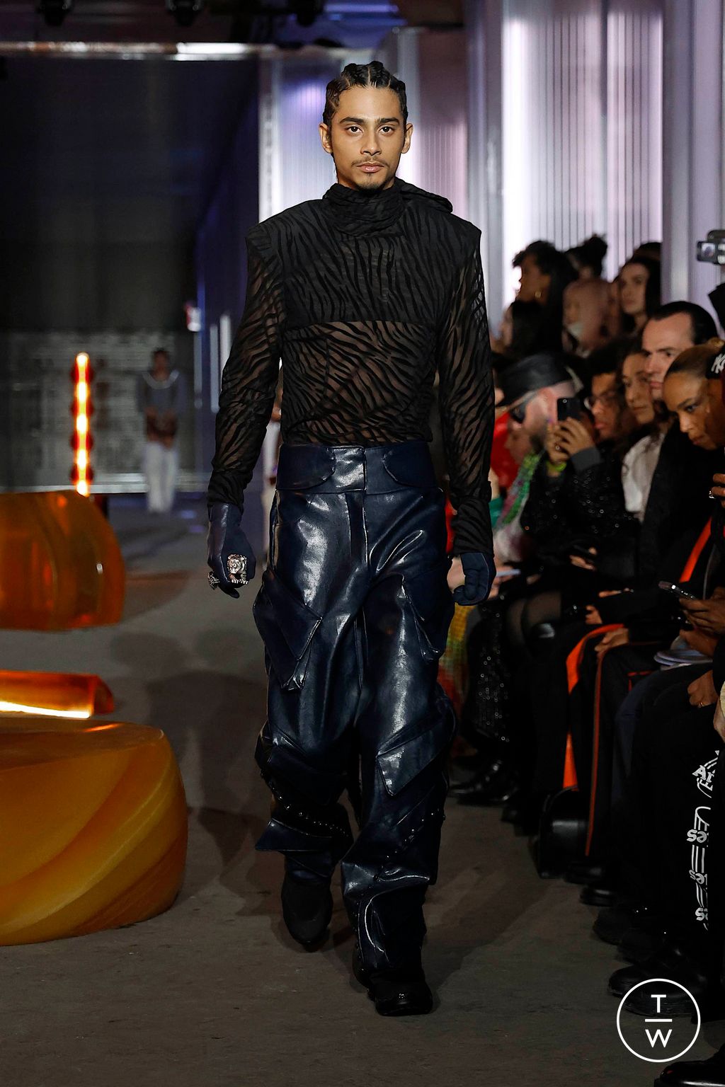 Fashion Week New York Fall/Winter 2024 look 10 from the Luar collection womenswear
