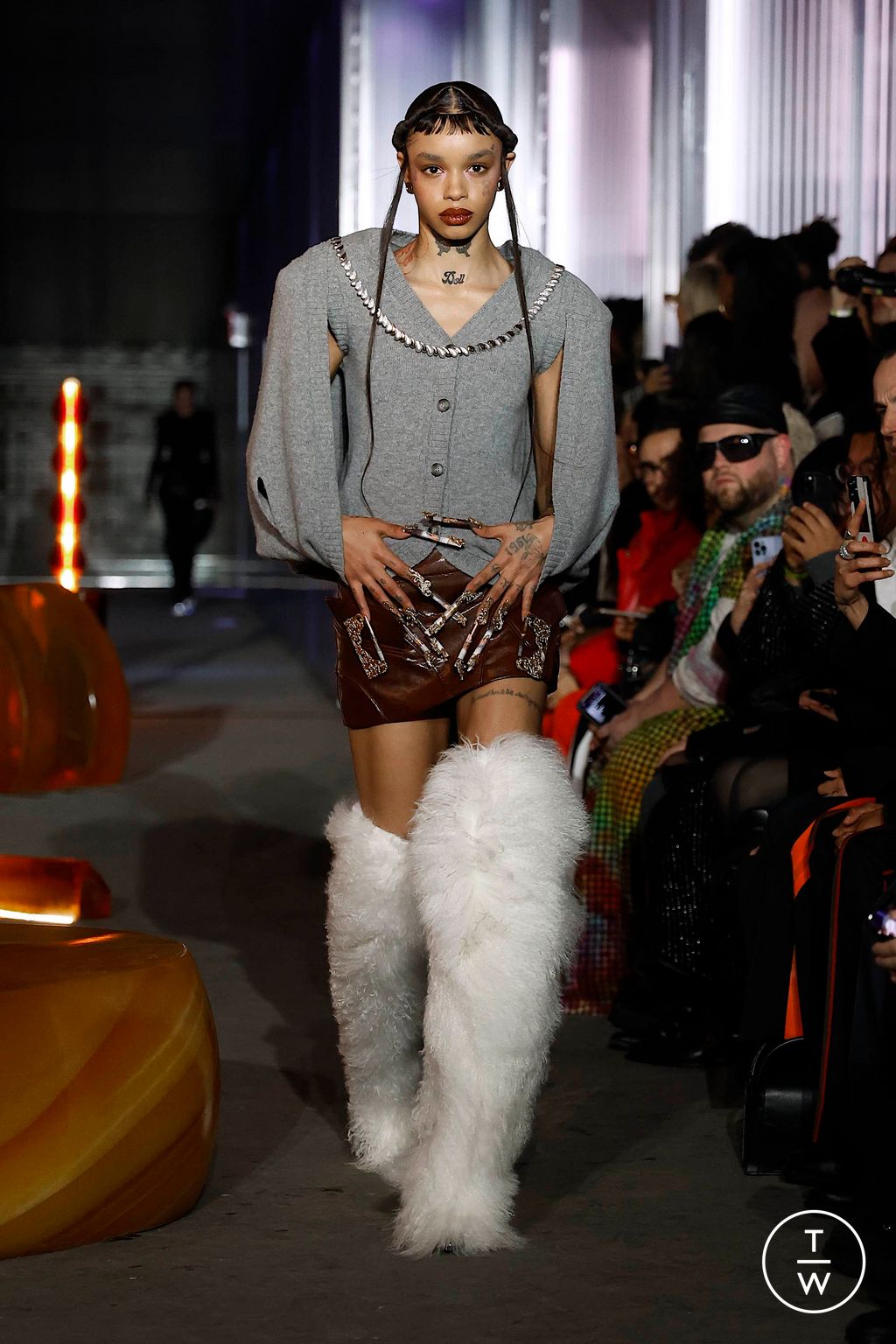 Fashion Week New York Fall/Winter 2024 look 11 from the Luar collection womenswear