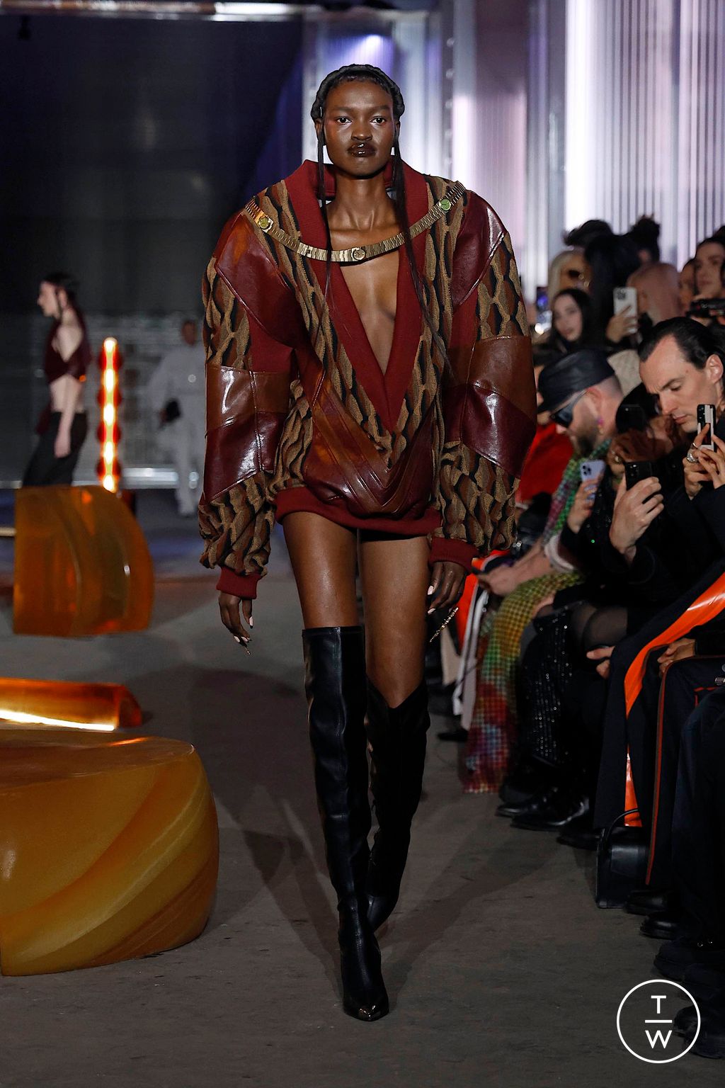 Fashion Week New York Fall/Winter 2024 look 14 de la collection Luar womenswear