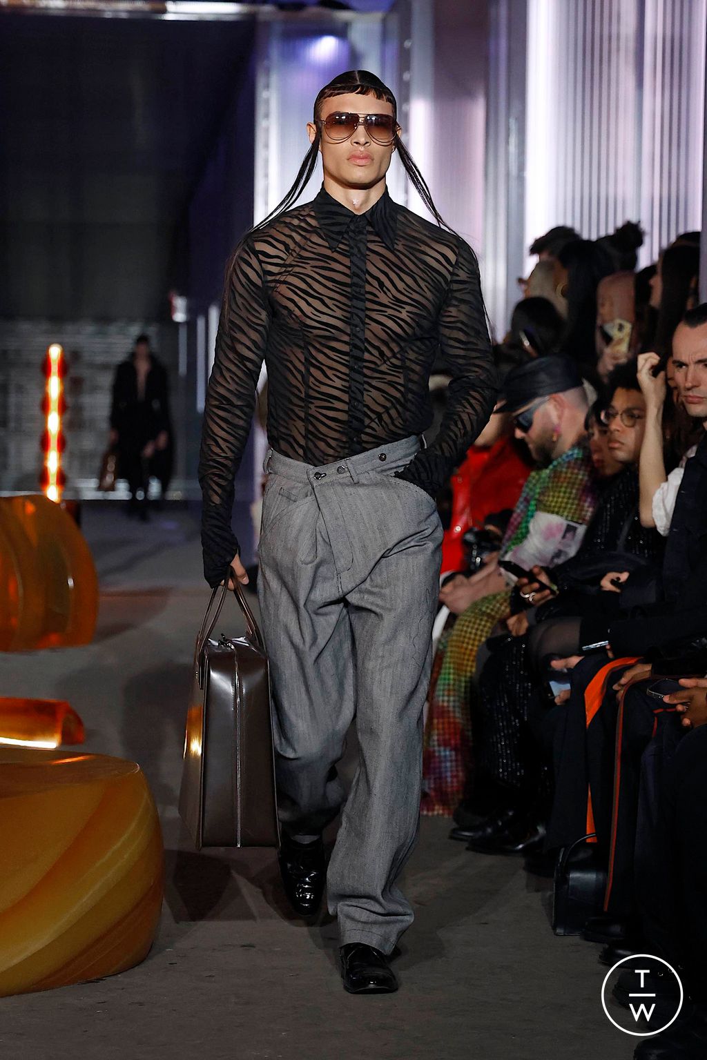 Fashion Week New York Fall/Winter 2024 look 18 de la collection Luar womenswear