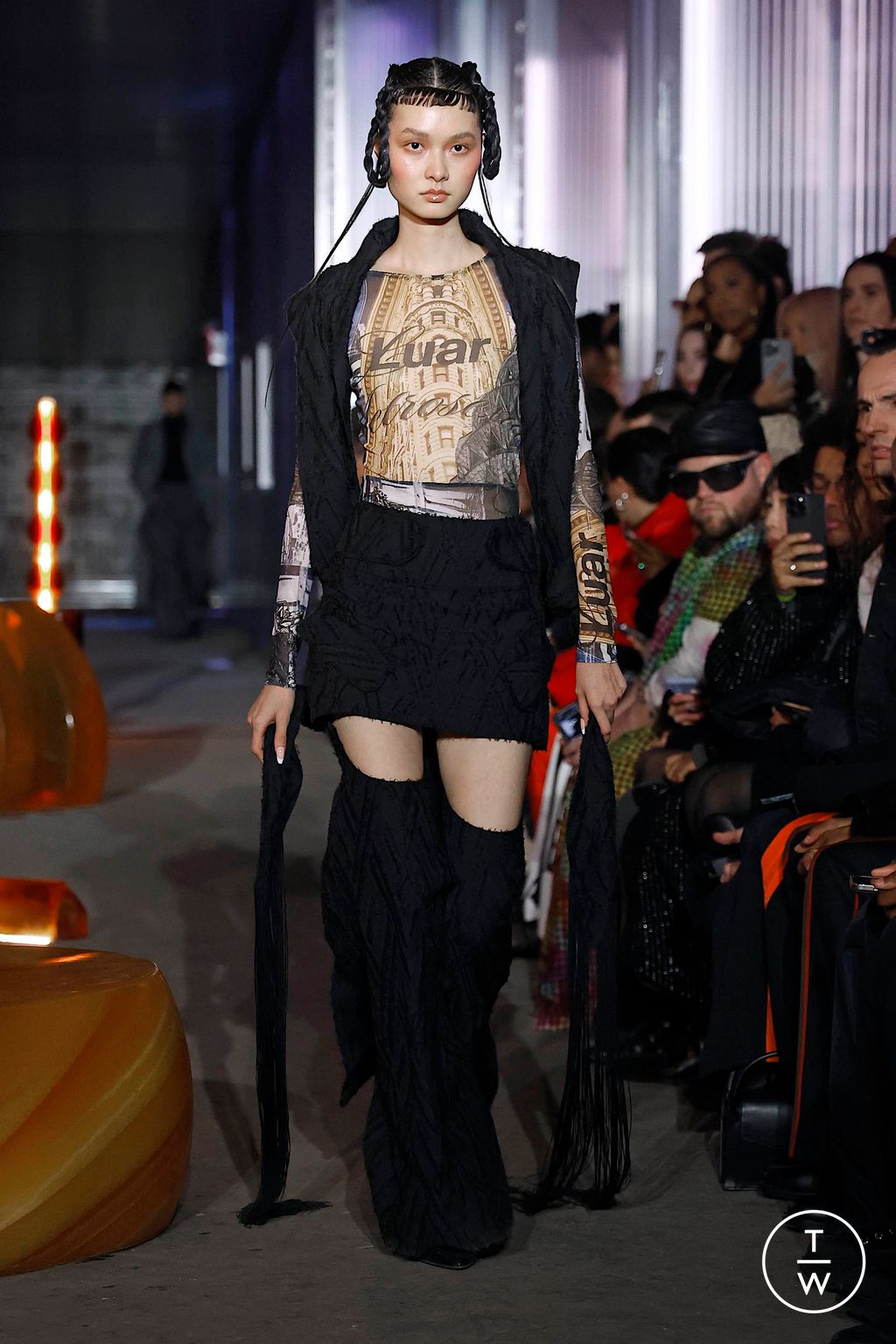 Fashion Week New York Fall/Winter 2024 look 21 de la collection Luar womenswear