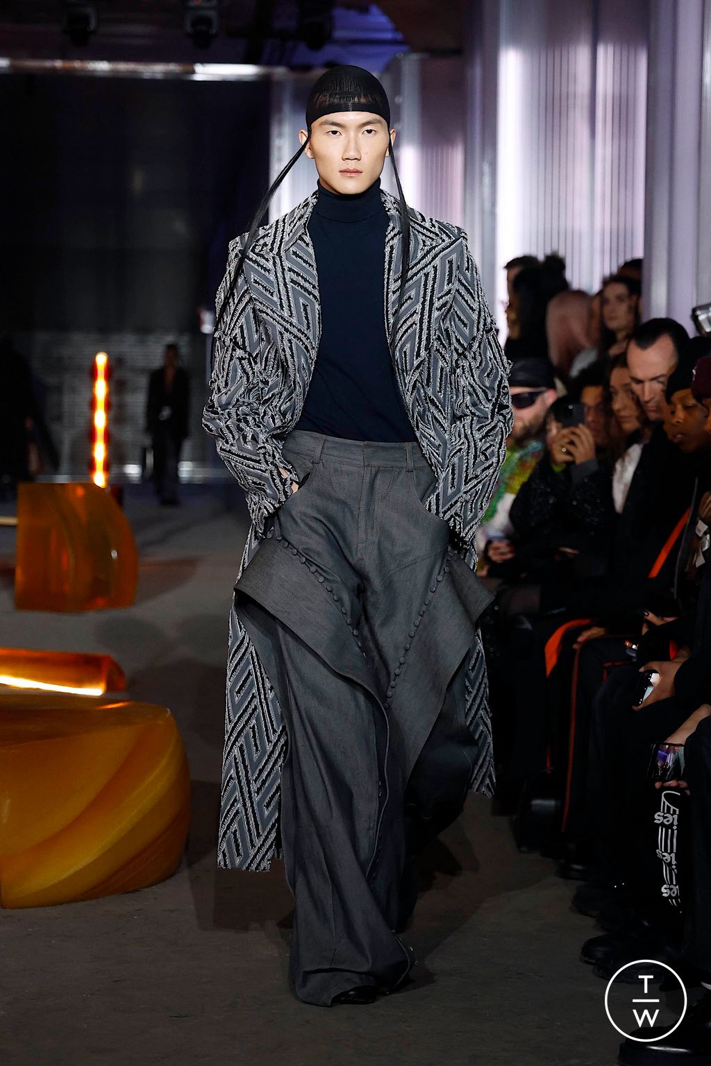 Fashion Week New York Fall/Winter 2024 look 22 from the Luar collection 女装