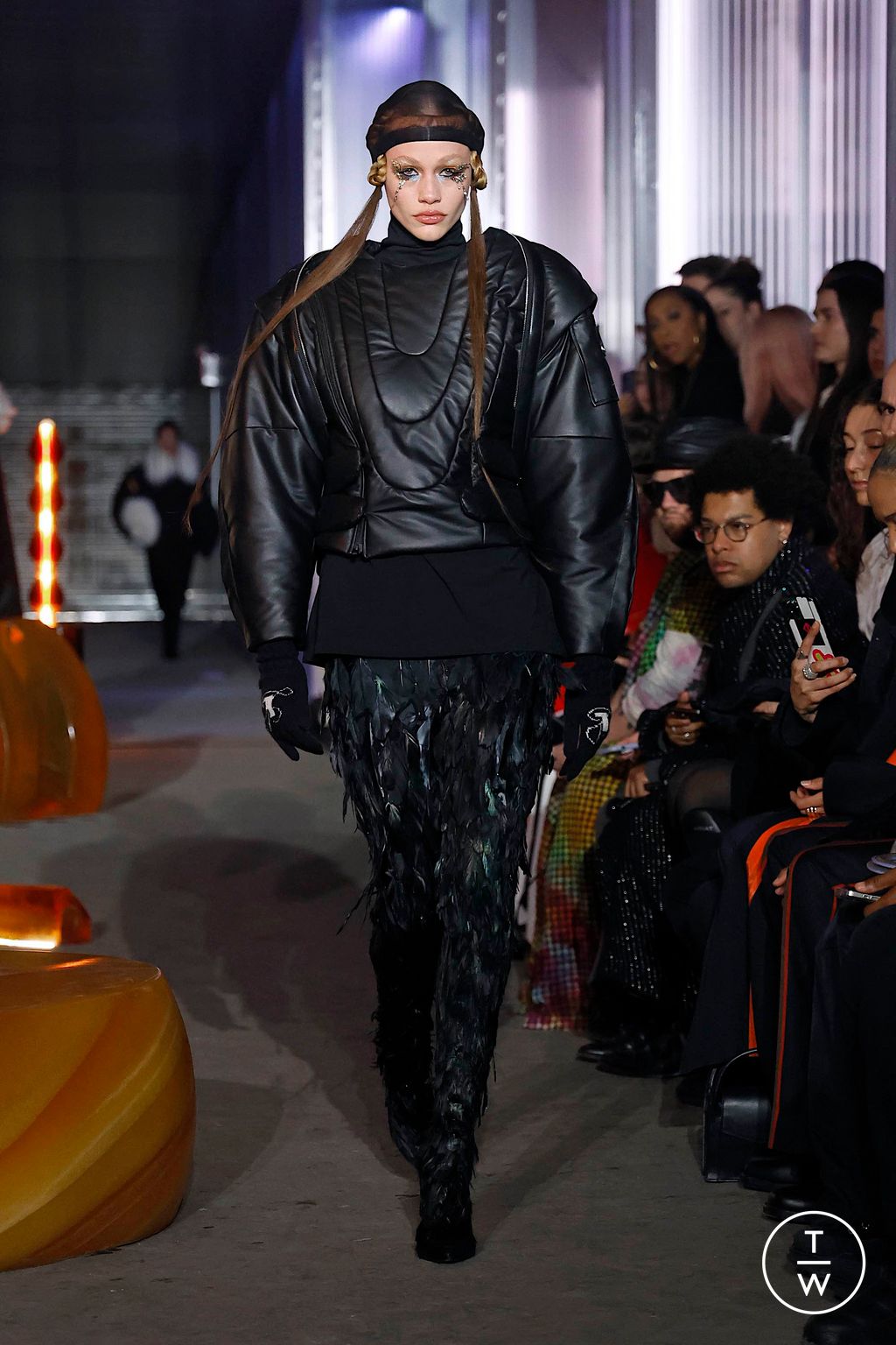 Fashion Week New York Fall/Winter 2024 look 26 de la collection Luar womenswear