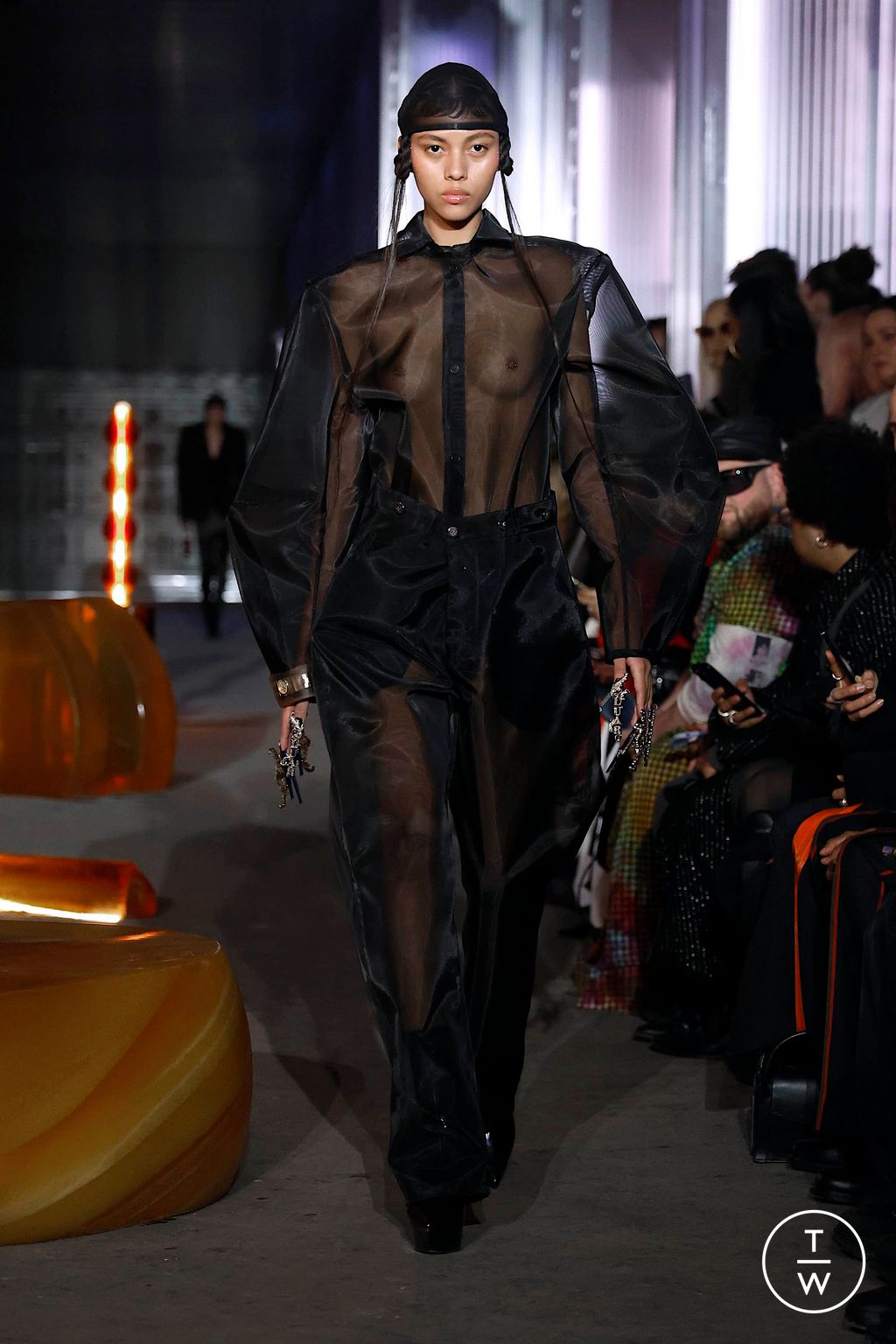 Fashion Week New York Fall/Winter 2024 look 30 de la collection Luar womenswear