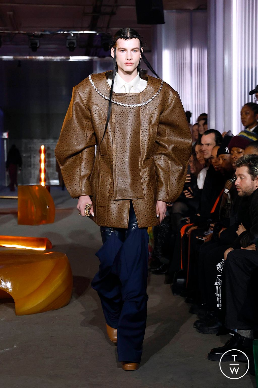 Fashion Week New York Fall/Winter 2024 look 38 from the Luar collection womenswear