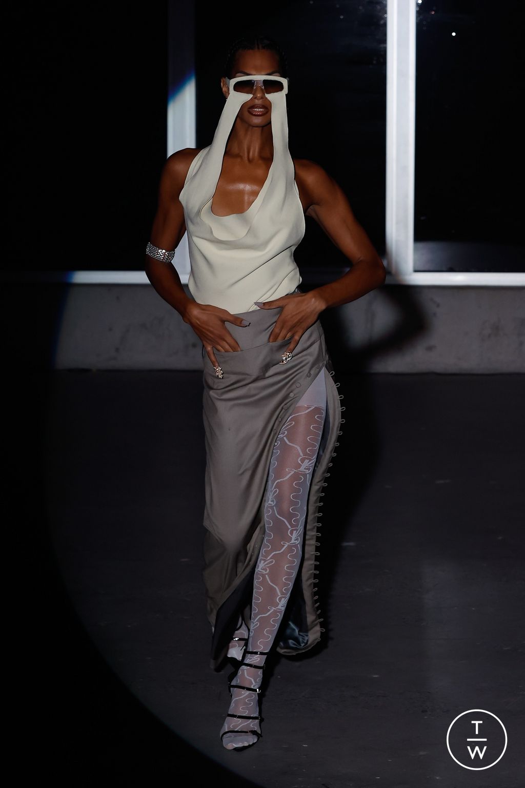 Fashion Week New York Spring/Summer 2024 look 4 from the Luar collection womenswear