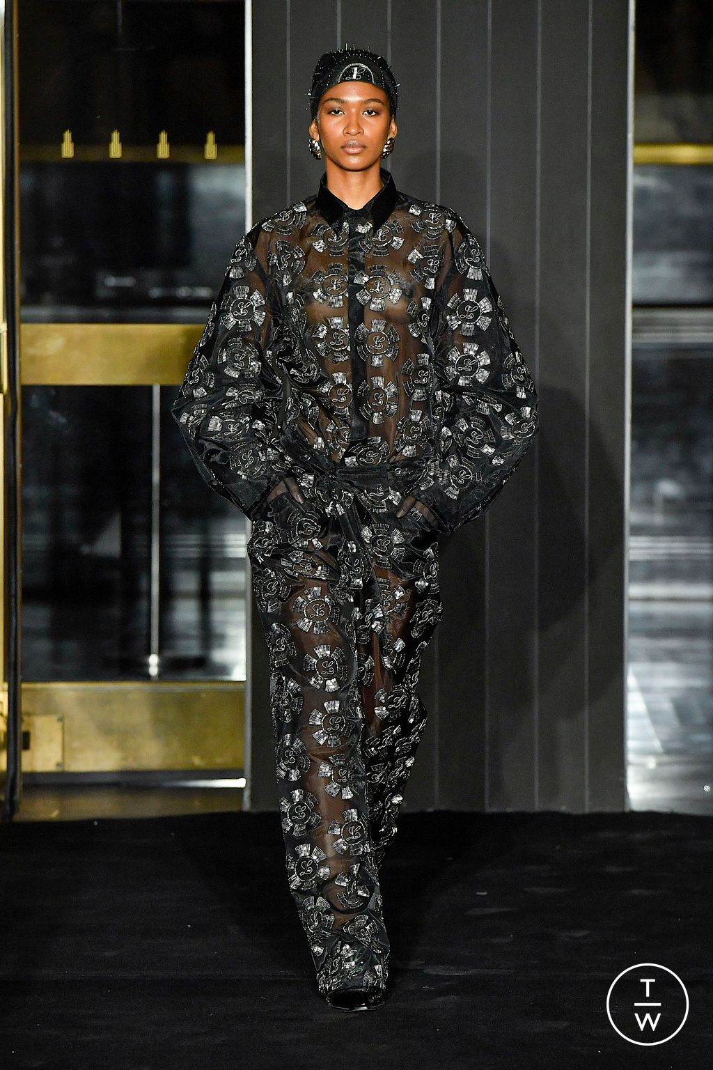 Fashion Week New York Spring/Summer 2025 look 4 from the Luar collection womenswear