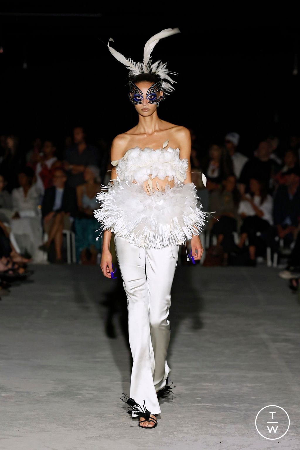 Fashion Week New York Spring/Summer 2026 look 37 from the Luar collection 女装
