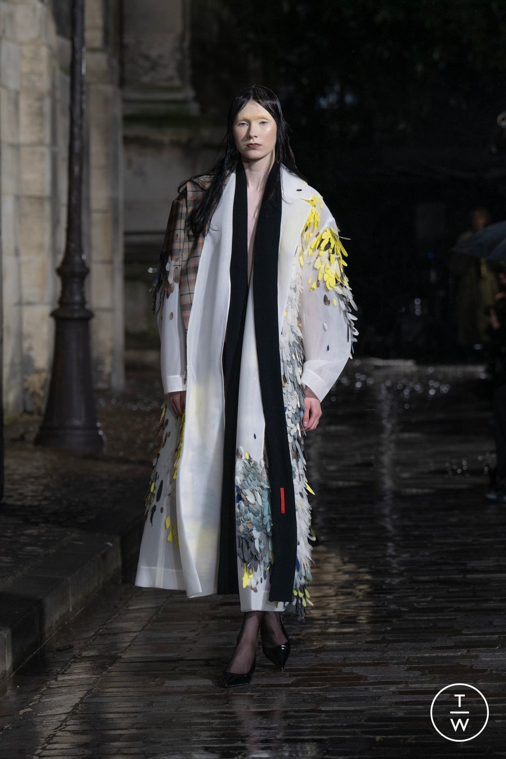 Fashion Week Paris Fall/Winter 2024 look 4 from the Lùchen collection womenswear