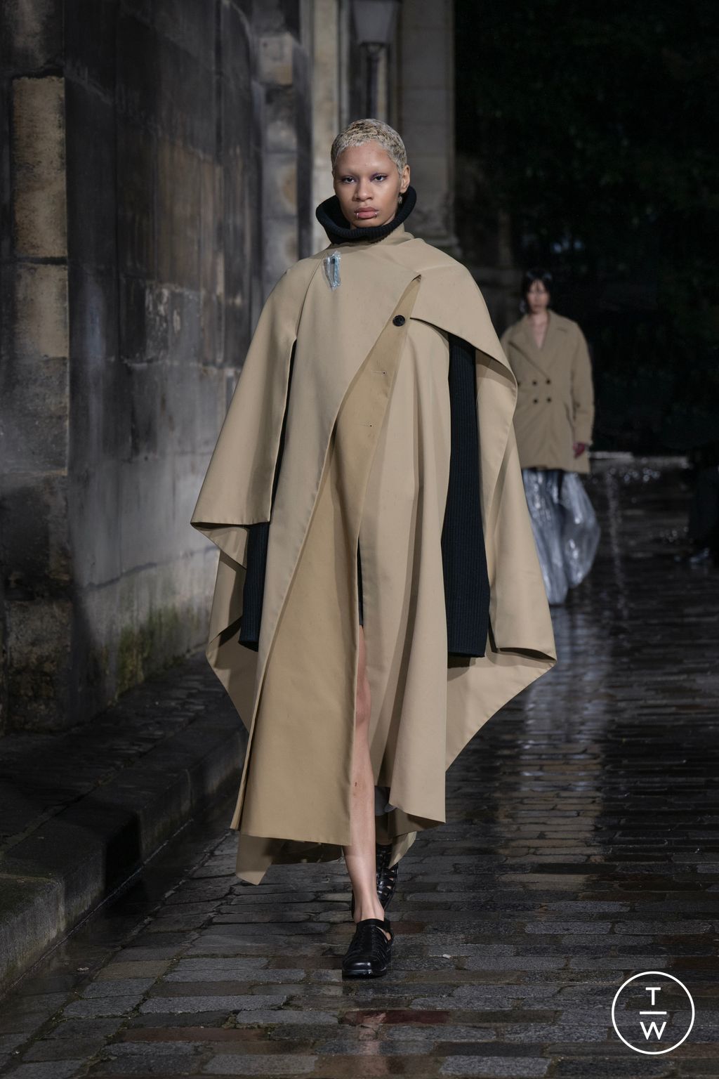 Fashion Week Paris Fall/Winter 2024 look 5 from the Lùchen collection womenswear