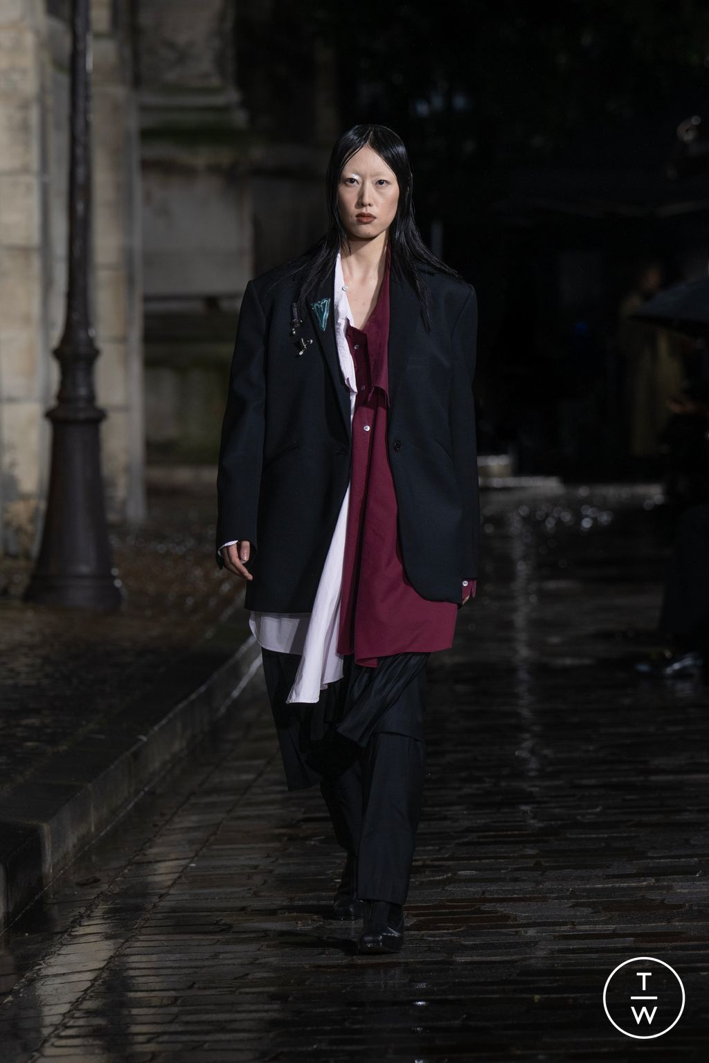 Fashion Week Paris Fall/Winter 2024 look 15 from the Lùchen collection womenswear