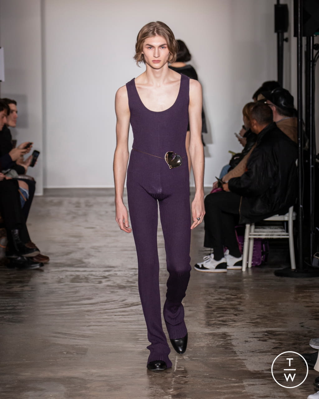 Fashion Week Paris Fall/Winter 2020 look 17 de la collection Ludovic de Saint Sernin menswear
