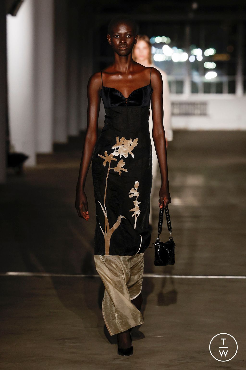 Fashion Week New York Fall/Winter 2024 look 6 de la collection Ludovic de Saint Sernin womenswear