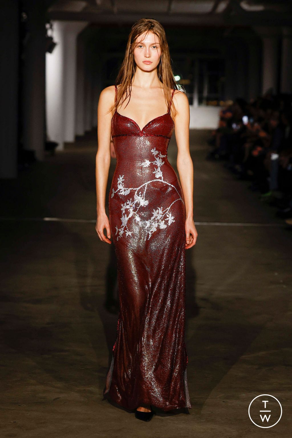 Fashion Week New York Fall/Winter 2024 look 10 de la collection Ludovic de Saint Sernin womenswear