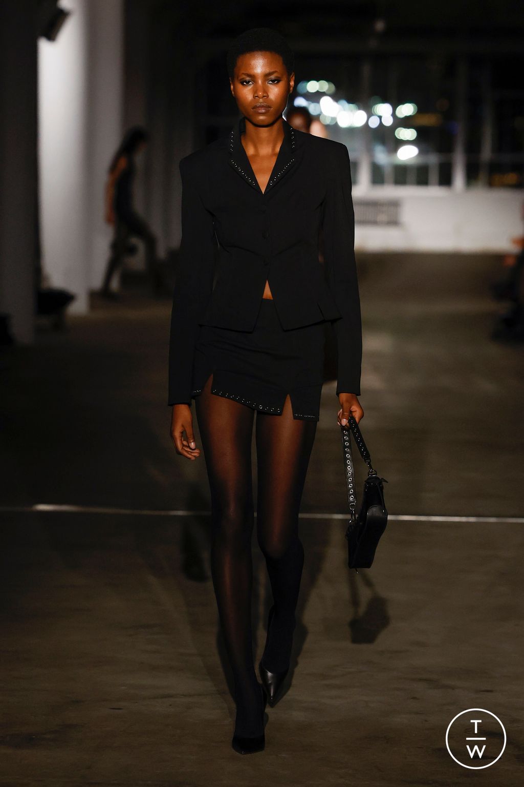 Fashion Week New York Fall/Winter 2024 look 19 from the Ludovic de Saint Sernin collection womenswear