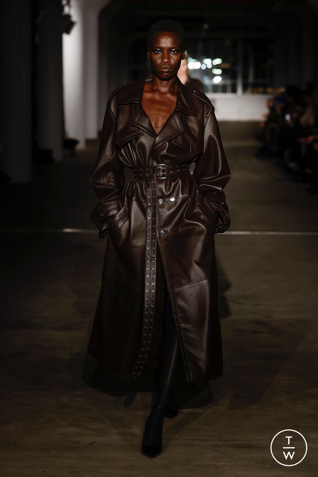 Fashion Week New York Fall/Winter 2024 look 20 de la collection Ludovic de Saint Sernin womenswear