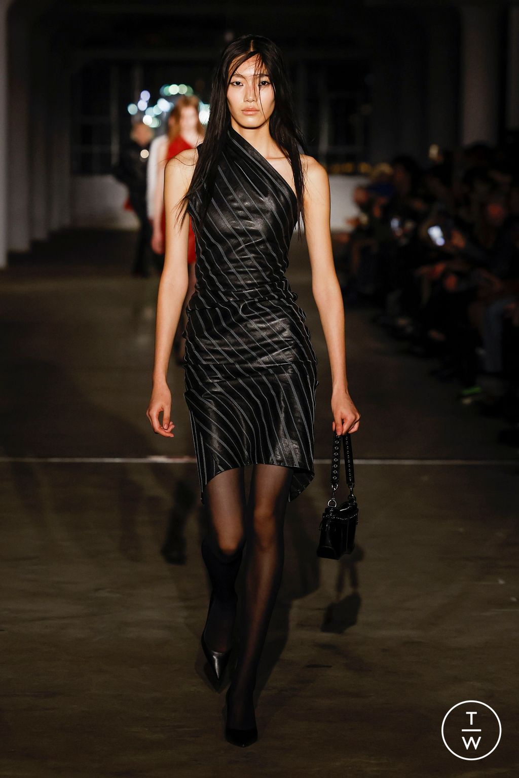 Fashion Week New York Fall/Winter 2024 look 22 de la collection Ludovic de Saint Sernin womenswear