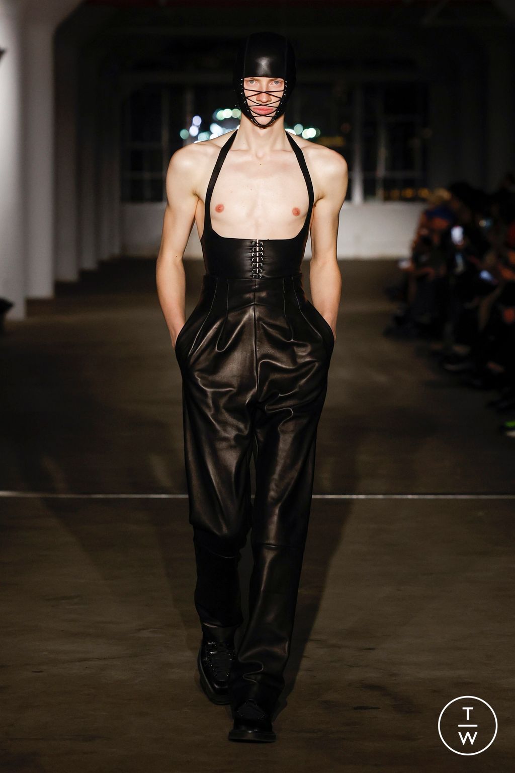 Fashion Week New York Fall/Winter 2024 look 35 from the Ludovic de Saint Sernin collection womenswear