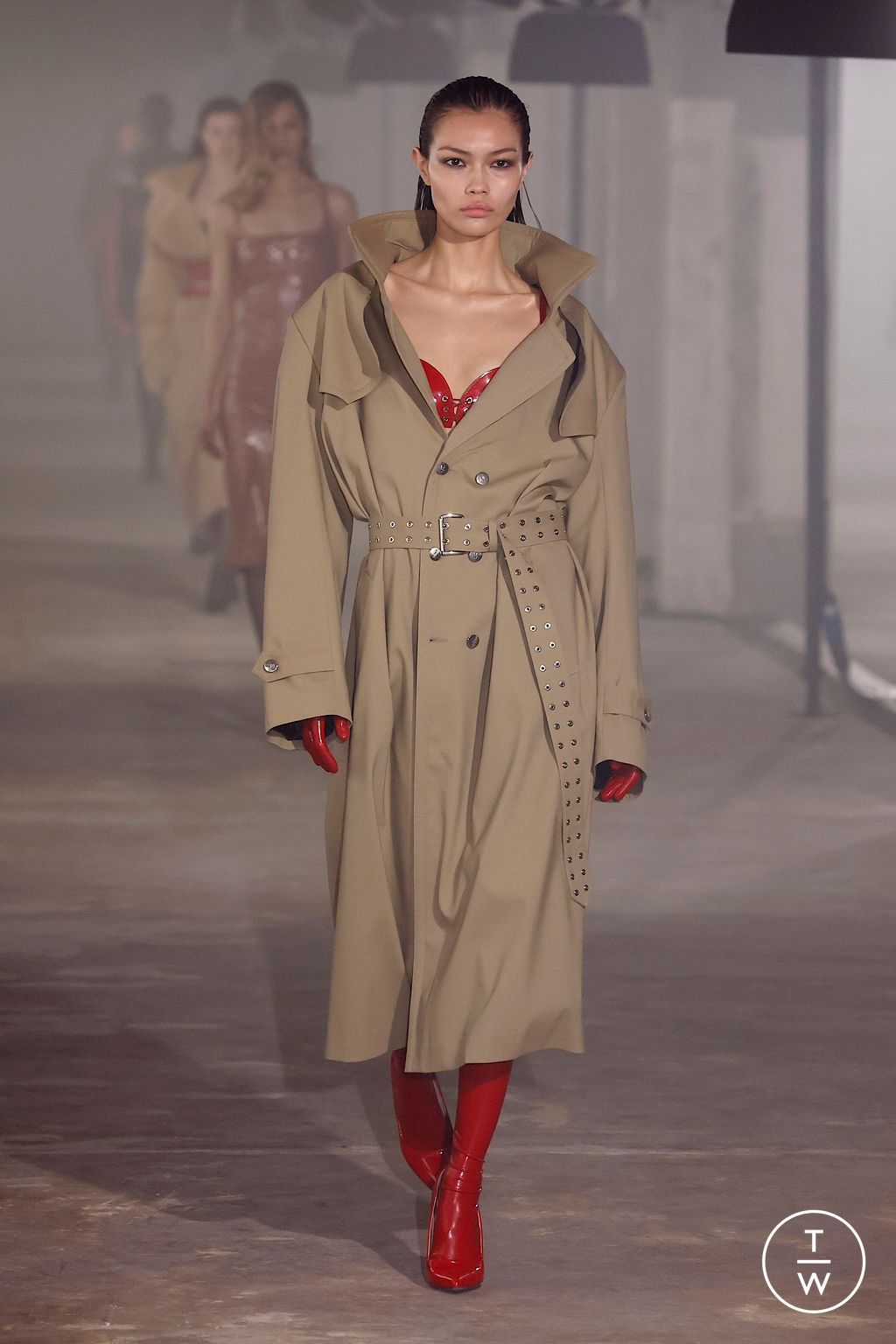 Fashion Week Paris Fall/Winter 2025 look 20 from the Ludovic de Saint Sernin collection womenswear