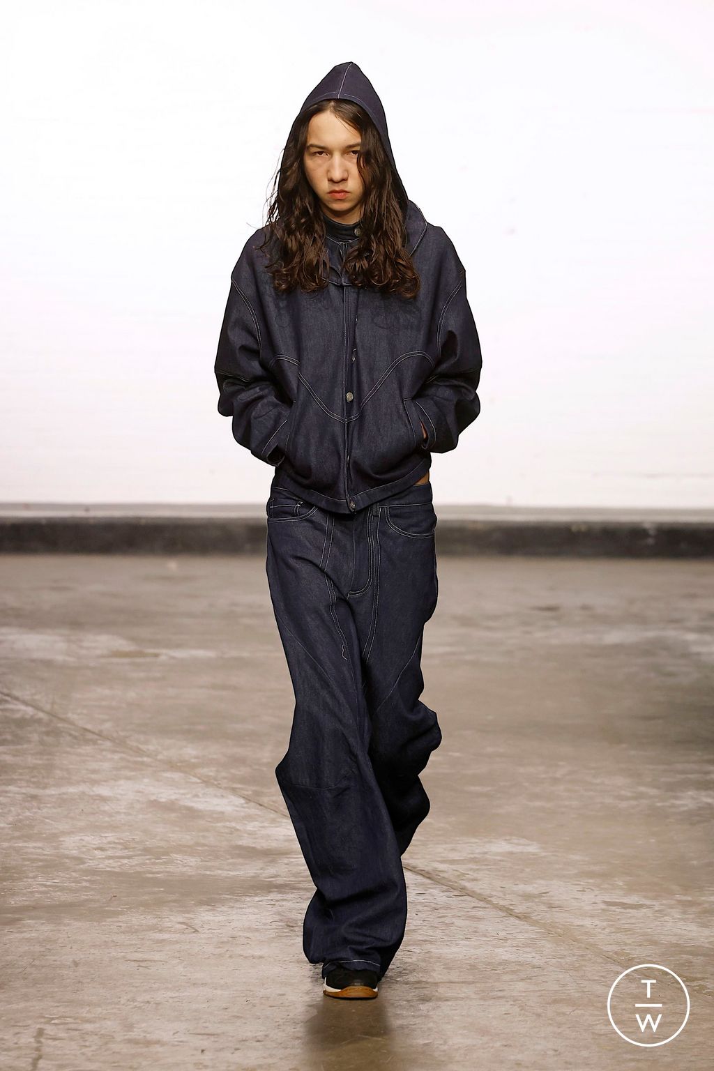 Fashion Week London Spring/Summer 2025 look 1 from the Lueder collection womenswear