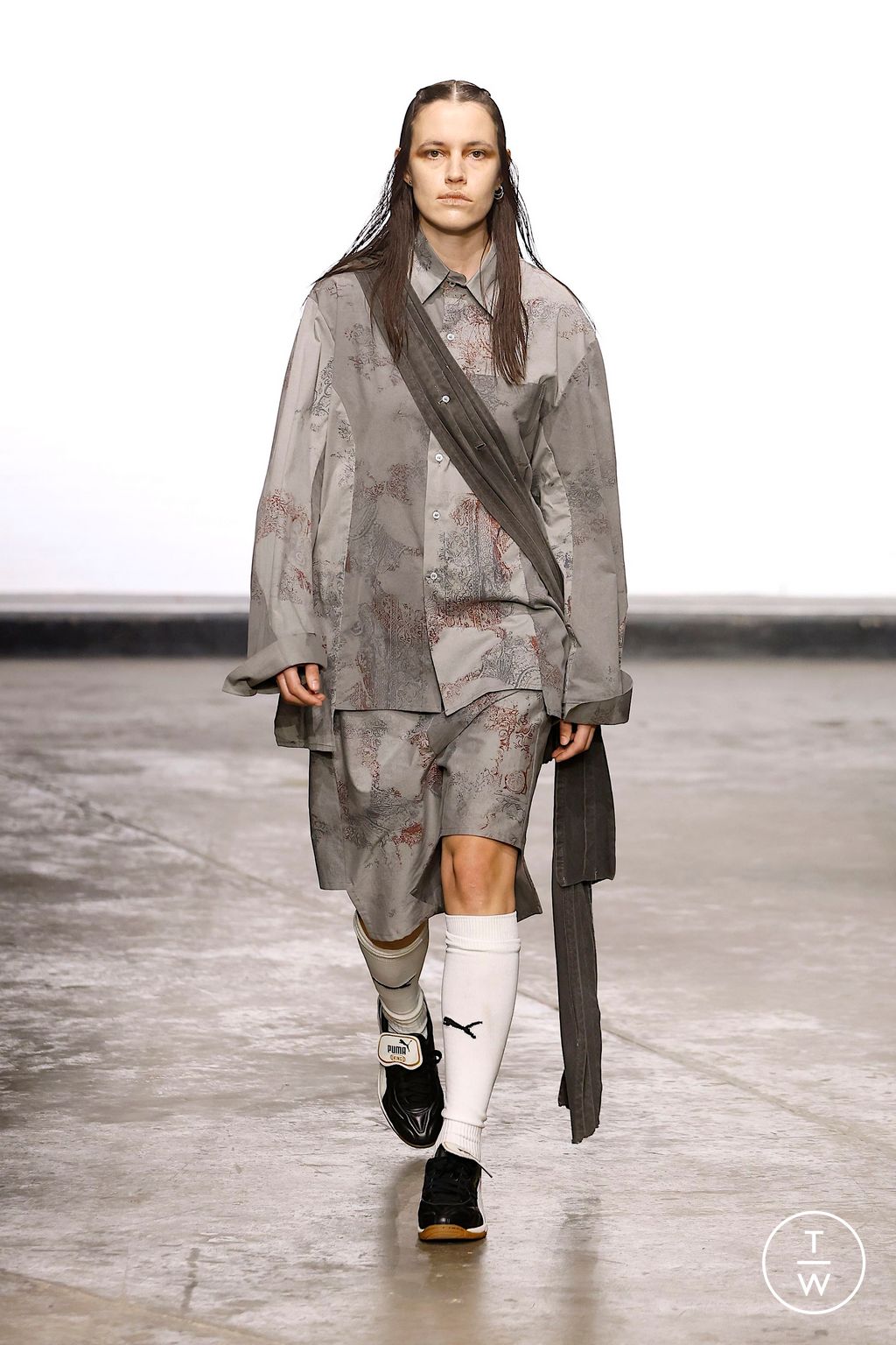 Fashion Week London Spring/Summer 2025 look 10 from the Lueder collection womenswear
