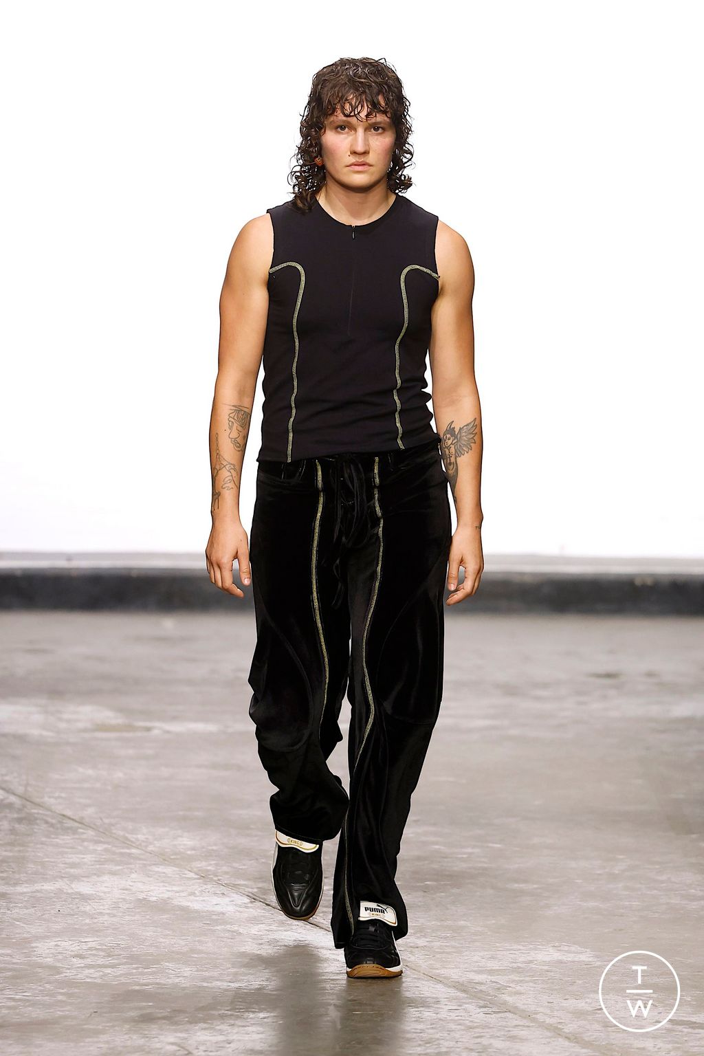 Fashion Week London Spring/Summer 2025 look 13 from the Lueder collection womenswear