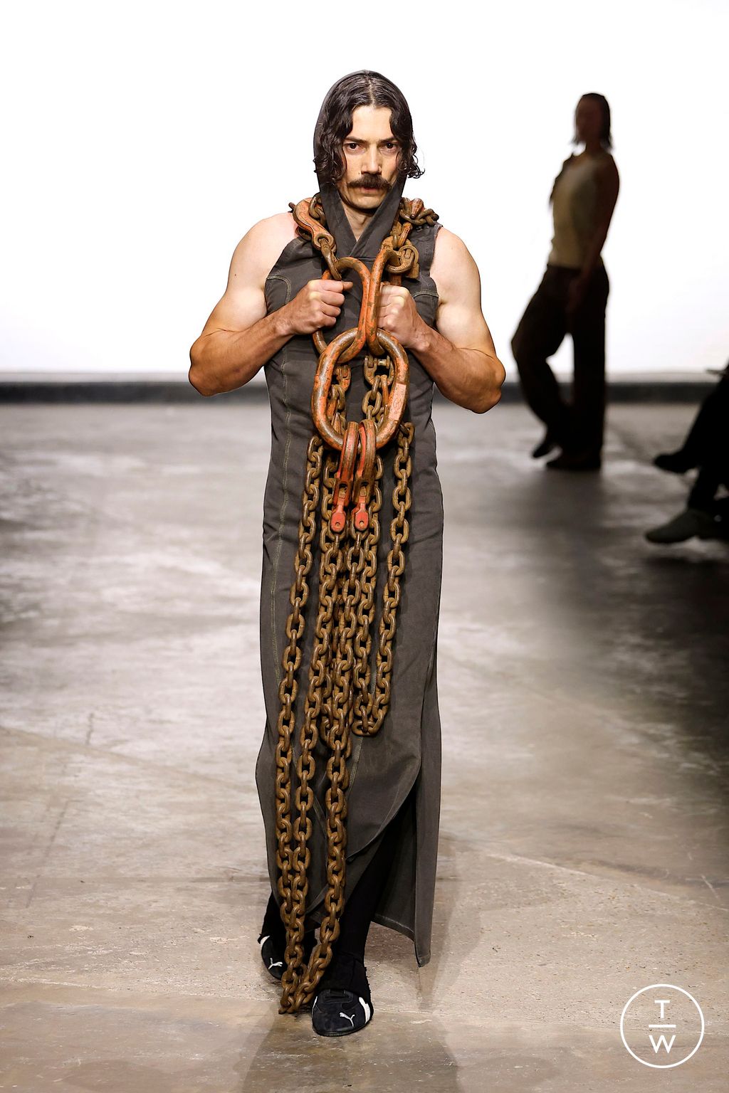 Fashion Week London Spring/Summer 2025 look 15 from the Lueder collection womenswear