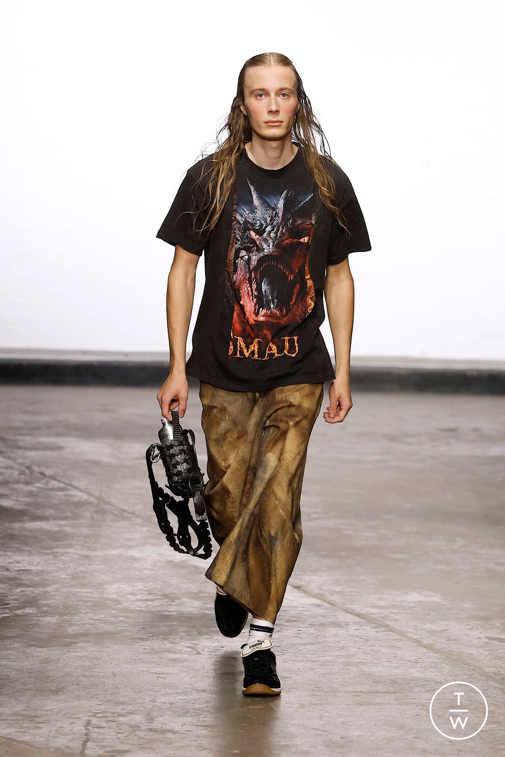 Fashion Week London Spring/Summer 2025 look 17 from the Lueder collection womenswear