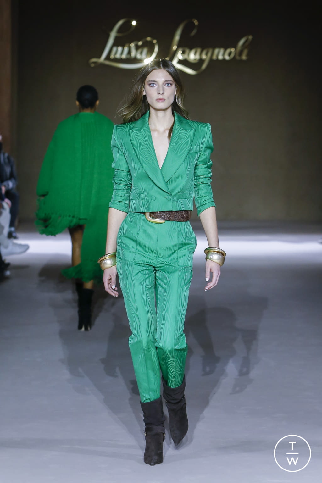 Fashion Week Milan Fall/Winter 2022 look 26 from the Luisa Spagnoli collection womenswear