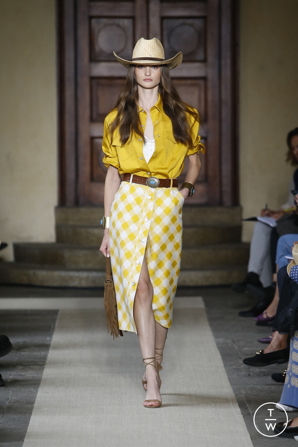 Fashion Week Milan Spring/Summer 2022 look 2 from the Luisa Spagnoli collection womenswear