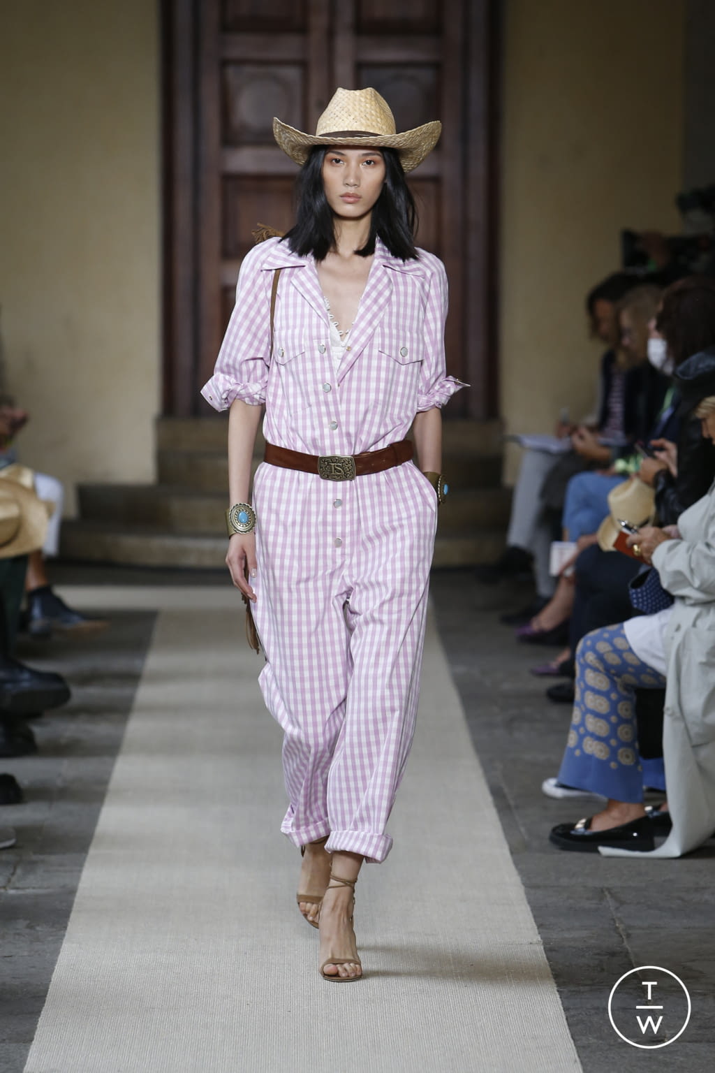 Fashion Week Milan Spring/Summer 2022 look 23 from the Luisa Spagnoli collection womenswear