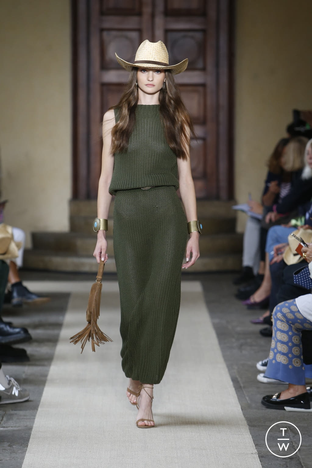 Fashion Week Milan Spring/Summer 2022 look 30 from the Luisa Spagnoli collection womenswear