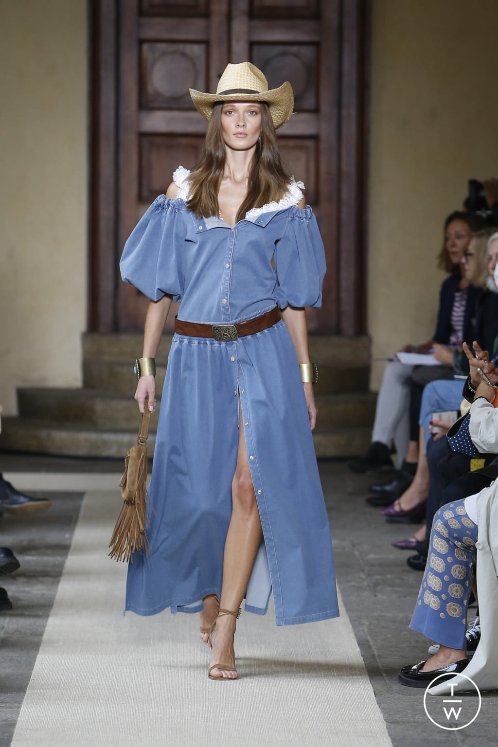 Fashion Week Milan Spring/Summer 2022 look 40 from the Luisa Spagnoli collection 女装