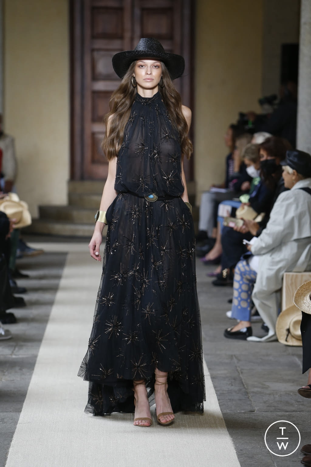 Fashion Week Milan Spring/Summer 2022 look 45 from the Luisa Spagnoli collection womenswear