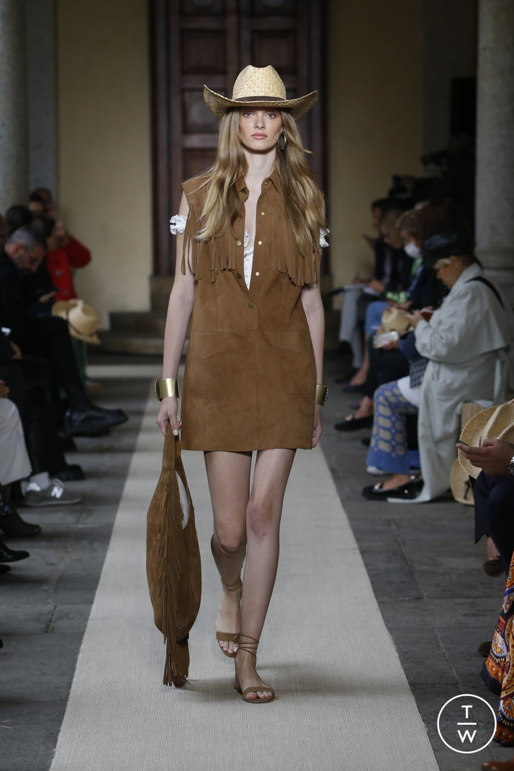 Fashion Week Milan Spring/Summer 2022 look 8 de la collection Luisa Spagnoli womenswear
