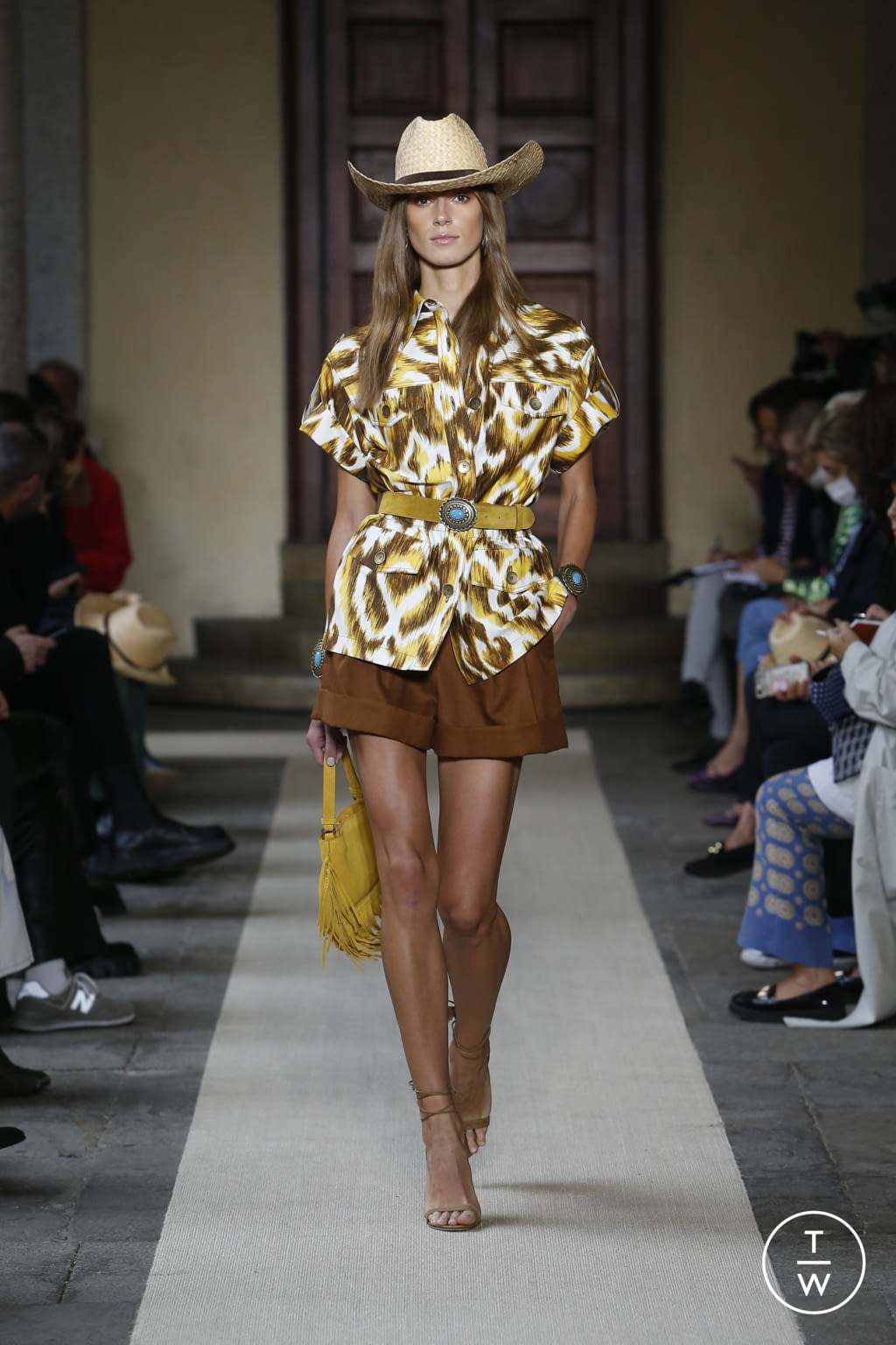 Fashion Week Milan Spring/Summer 2022 look 9 from the Luisa Spagnoli collection womenswear