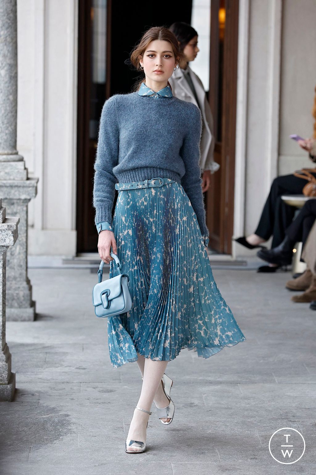 Fashion Week Milan Fall/Winter 2025 look 7 from the Luisa Beccaria collection womenswear