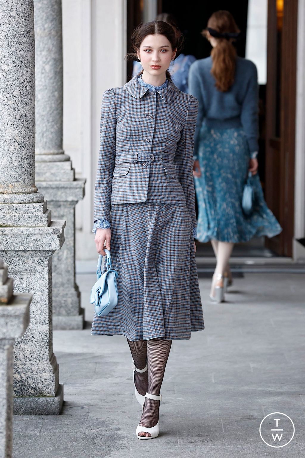 Fashion Week Milan Fall/Winter 2025 look 8 from the Luisa Beccaria collection womenswear